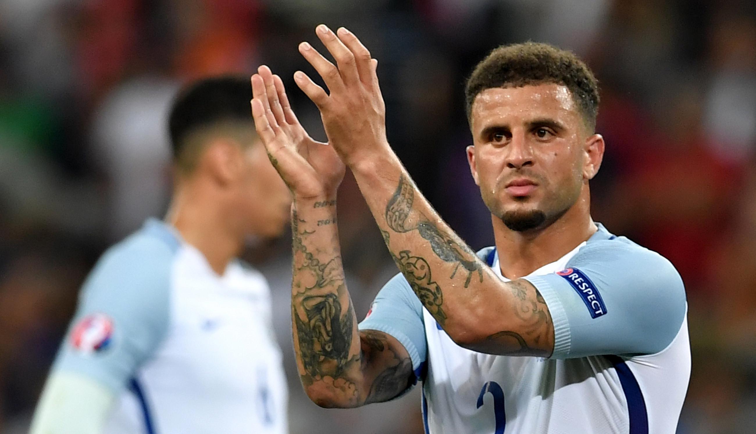 Kyle Walker menjadi bek tengah termahal di Liga Inggris saat ini (EPA/Peter Powell)