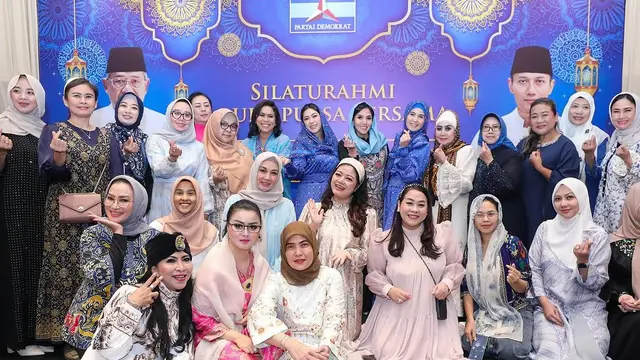 Potret keluarga Annisa Pohan dan Aliya Rajasa (Sumber: Instagram/@annisayudhoyono)
