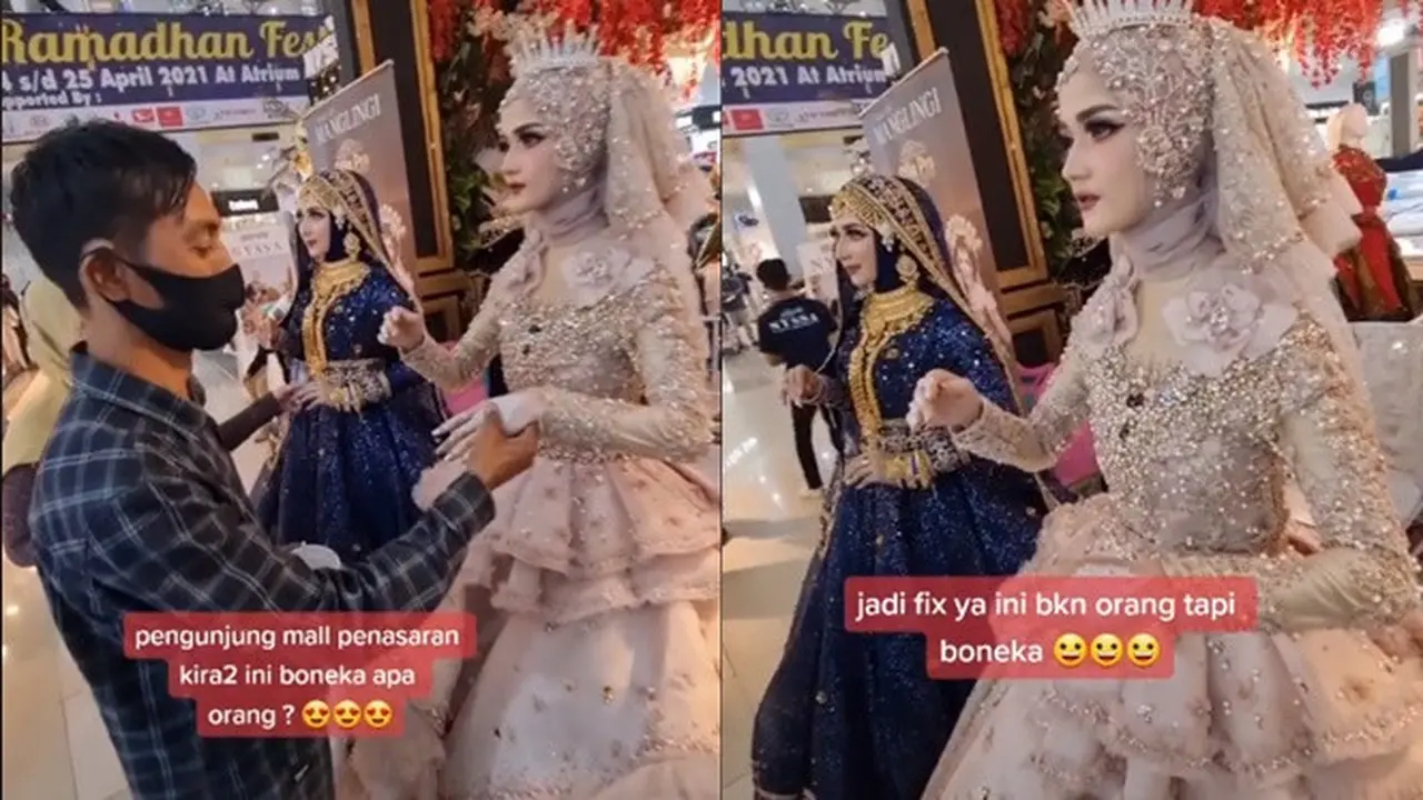 Viral Manekin Dapat Kedipkan Mata Bak Orang Sungguhan, Faktanya Bikin Geleng Kepala