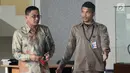 Mantan anggota DPR periode 2009-2014, Abdul Malik Haramain usai diperiksa di KPK, Jakarta, Senin (9/7). Politisi PKB ini diperiksa sebagai saksi untuk tersangka Markus Nari terkait kasus dugaan korupsi proyek pengadaan E-KTP. (Merdeka.com/Dwi Narwoko)