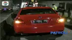 Kecelakaan tunggal ini bermula ketika mobil tersebut melaju dari arah Grogol menuju Cengkareng.