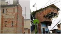 Potret Pembangunan Rumah Tak Selesai Bikin Geregetan. (Sumber: Boredpanda dan Brilio)