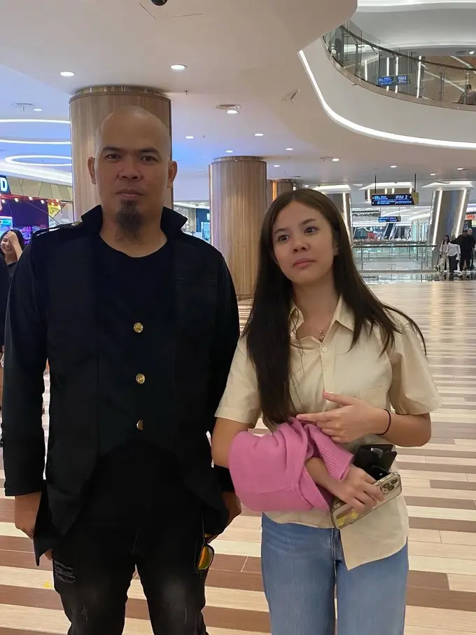 Potret Safeea dengan kembaran Ahmad Dhani (Sumber: Tiktok/suky_dani)