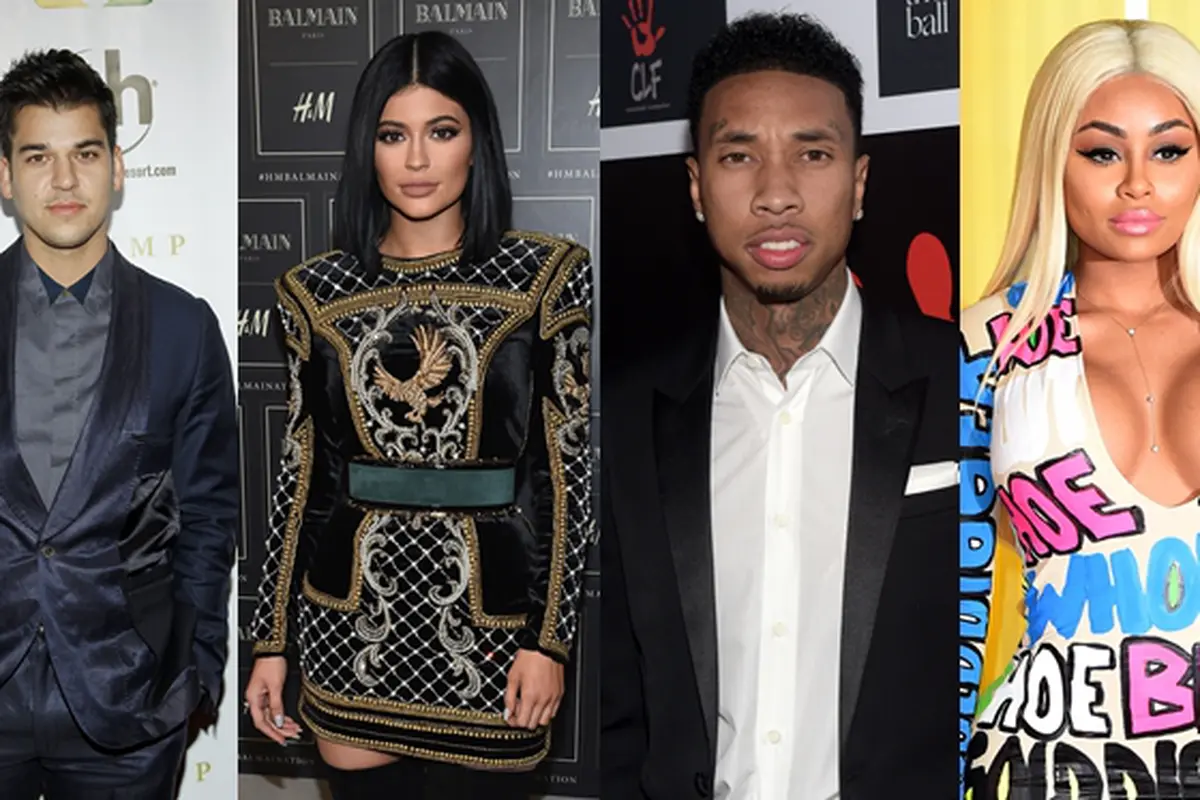 Rob Kardashian, Tyga, Kylie Jenner, dan Blac Chyna