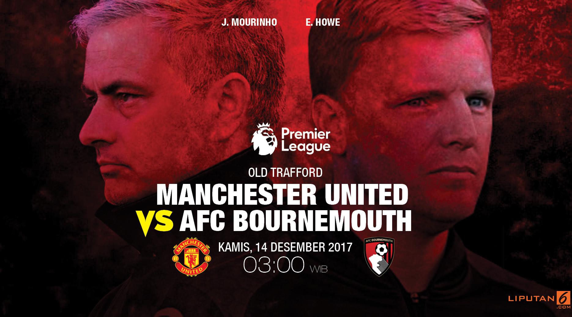 Prediksi Manchester United Vs Bournemouth (Liputan6.com/Trie yas)