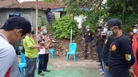 Aksi Relawan Gabungan Banyumas Gotong Royong Cegah Penyebaran Covid-19