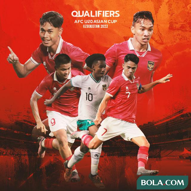 Cover Timnas Indonesia U-20 nuansa Kualifikasi Piala Asia U-20 2023