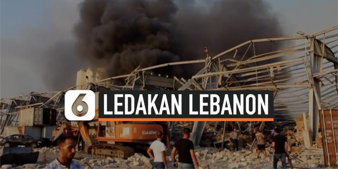 VIDEO: Ternyata Ini Sumber Ledakan Dahsyat di Beirut Lebanon