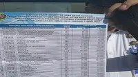 Berikut tarif batas dan bawah bus AKAP kelas ekonomi dari data Kemenhub. (Liputan6.com/Achmad Dwi Afriyadi)