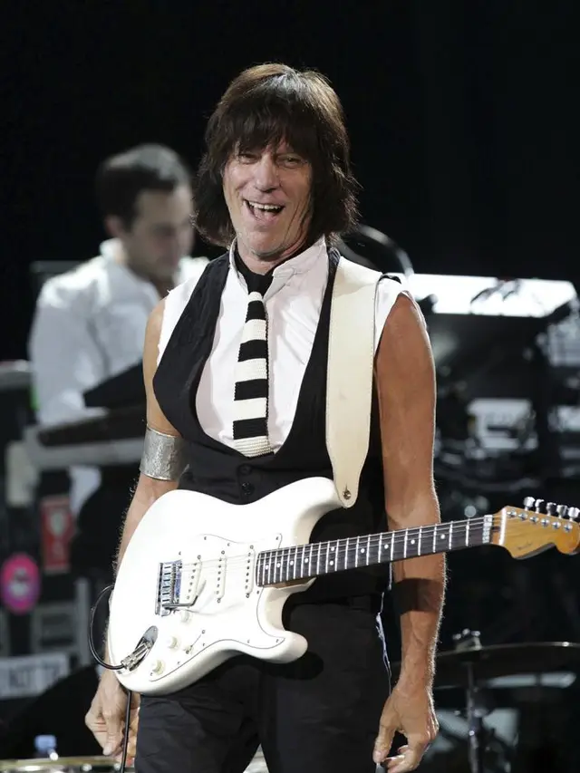 Gitaris rock legendaris paling berpengaruh sepanjang masa, Jeff Beck. (AP)