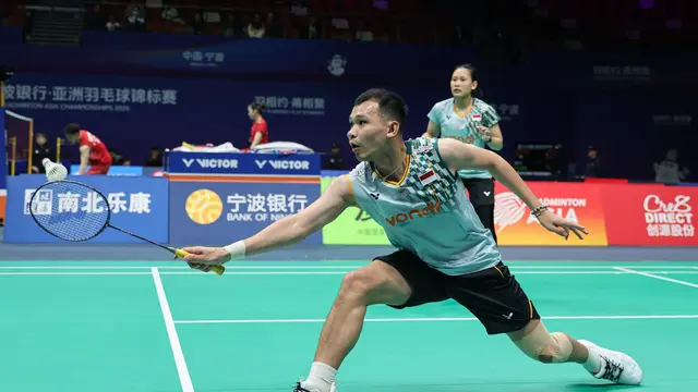 Rinov Rivaldy/Pitha Haningtyas Mentari - Badminton Asia Championships 2025 - Bulu Tangkis