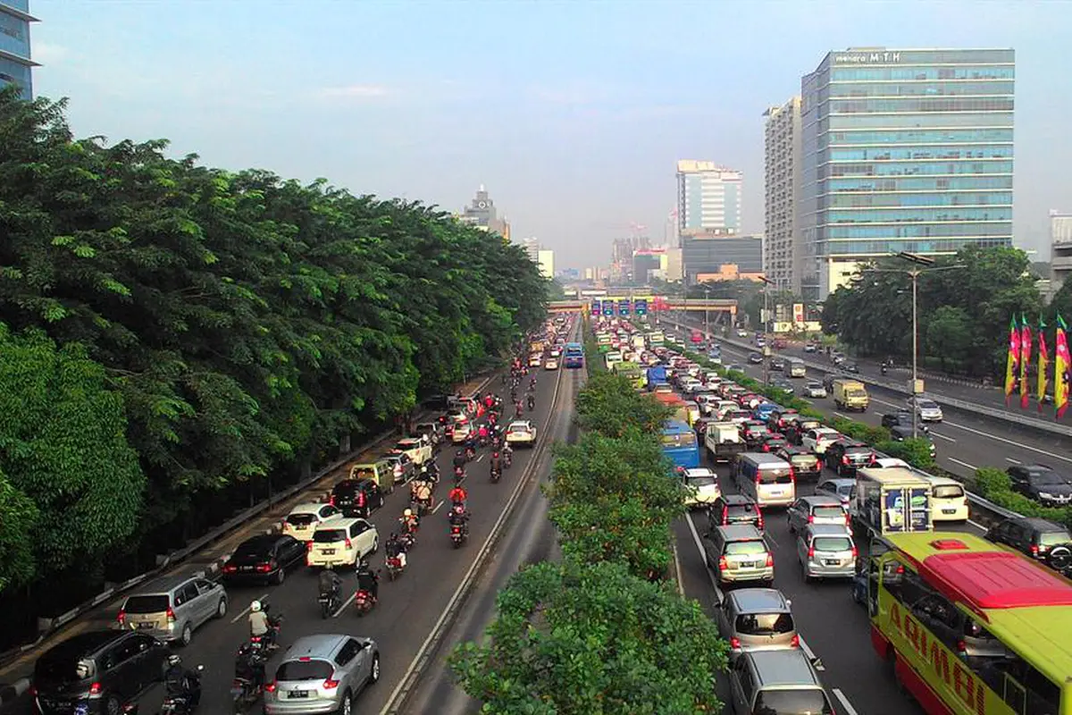 Begini Kondisi Kemacetan Lalu Lintas Jakarta Pagi Ini