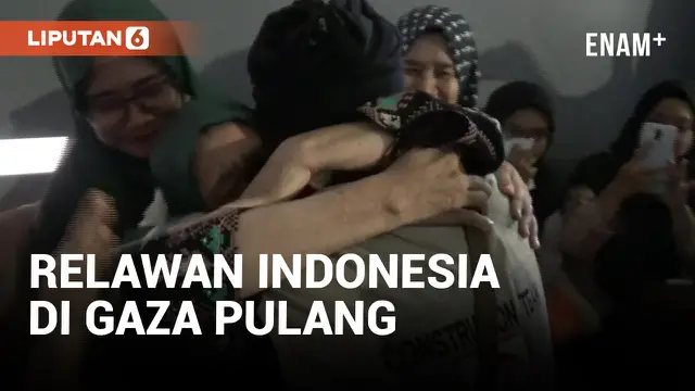 Isak Tangis Sambut Kedatangan Relawan Indonesia di Gaza