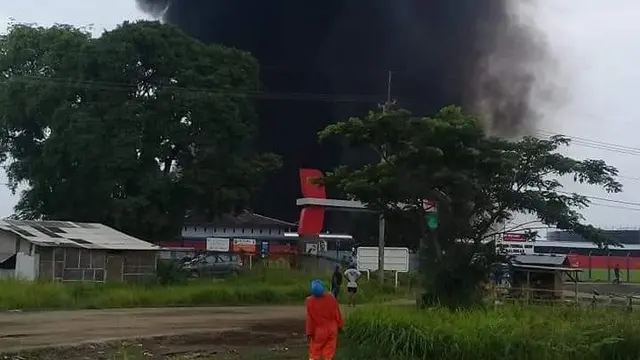 Pertamina Balongan Terbakar