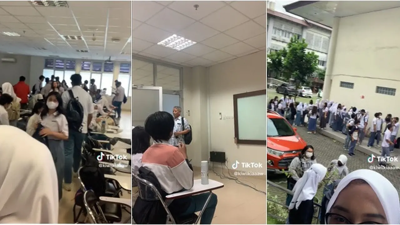 Momen Mahasiswa Kompak Pakai Seragam SMA, Dikira Dosen Salah Masuk Kelas