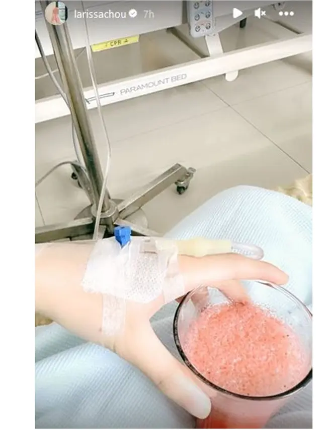 6 Potret Larissa Chou Dilarikan ke Rumah Sakit di Kehamilan Kedua, Ditemani Keluarga
