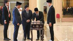 Acara pengambilan sumpah pewarganegaraan dimulai pada pukul 13.25 WIB dan berjalan lancar. (Foto: Dokumentasi PSSI)