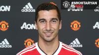 Gelandang Manchester United asal Armenia, Henrikh Mkhitaryan. (dok. Manchester United)