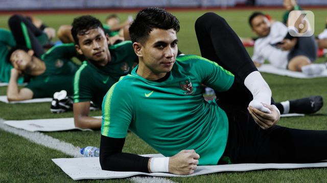 Latihan Perdana Timnas Indonesia U-22