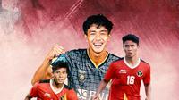 Timnas Indonesia - Irfan Jauhari, Muhammad Ferarri, Muhammad Ragil (Bola.com/Adreanus Titus)