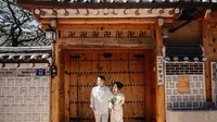 Prewedding ala beby Tsabina Hingga ke Negeri Ginseng | dok. instagram.com/bebytsabina