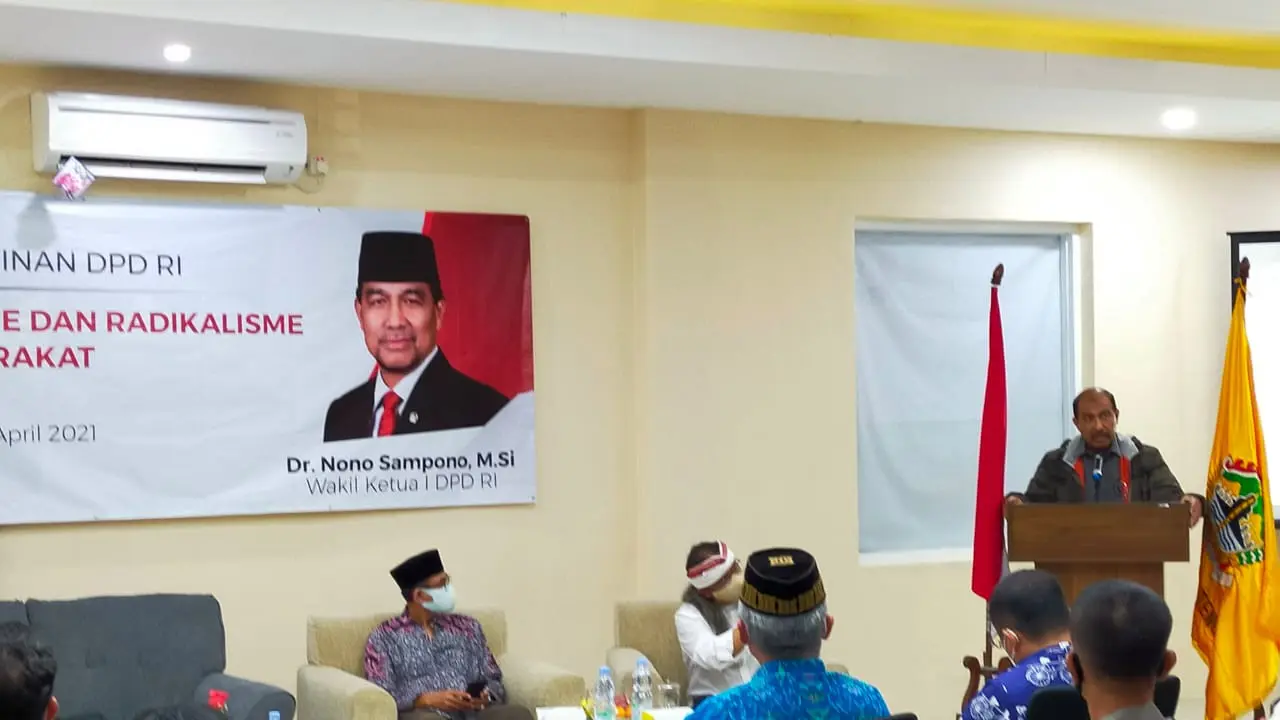 Nono Sampono Ajak Semua Pihak Bersinergi Lawan Terorisme