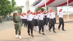 Persiapan yang dilakukan meliputi observasi medan dan pengenalan posisi secara langsung di lokasi upacara.