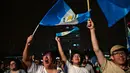 Bernardo Arevalo akhirnya dilantik sebagai presiden Guatemala pada hari Minggu (14/1/2024). (MARTIN BERNETTI/AFP)