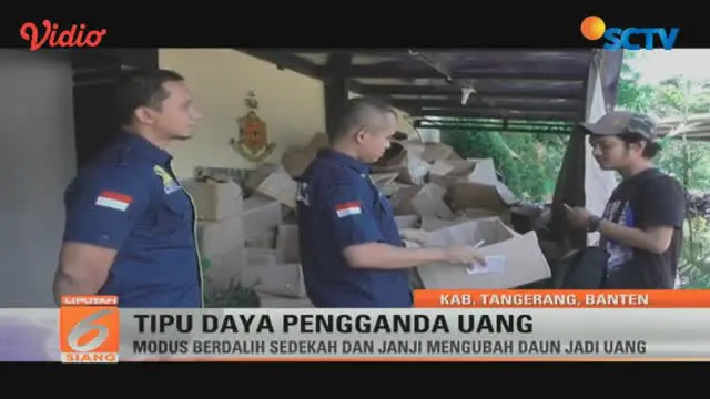Mengaku Dapat Mengubah Daun Menjadi Uang, Pria Ini Diringkus Polisi