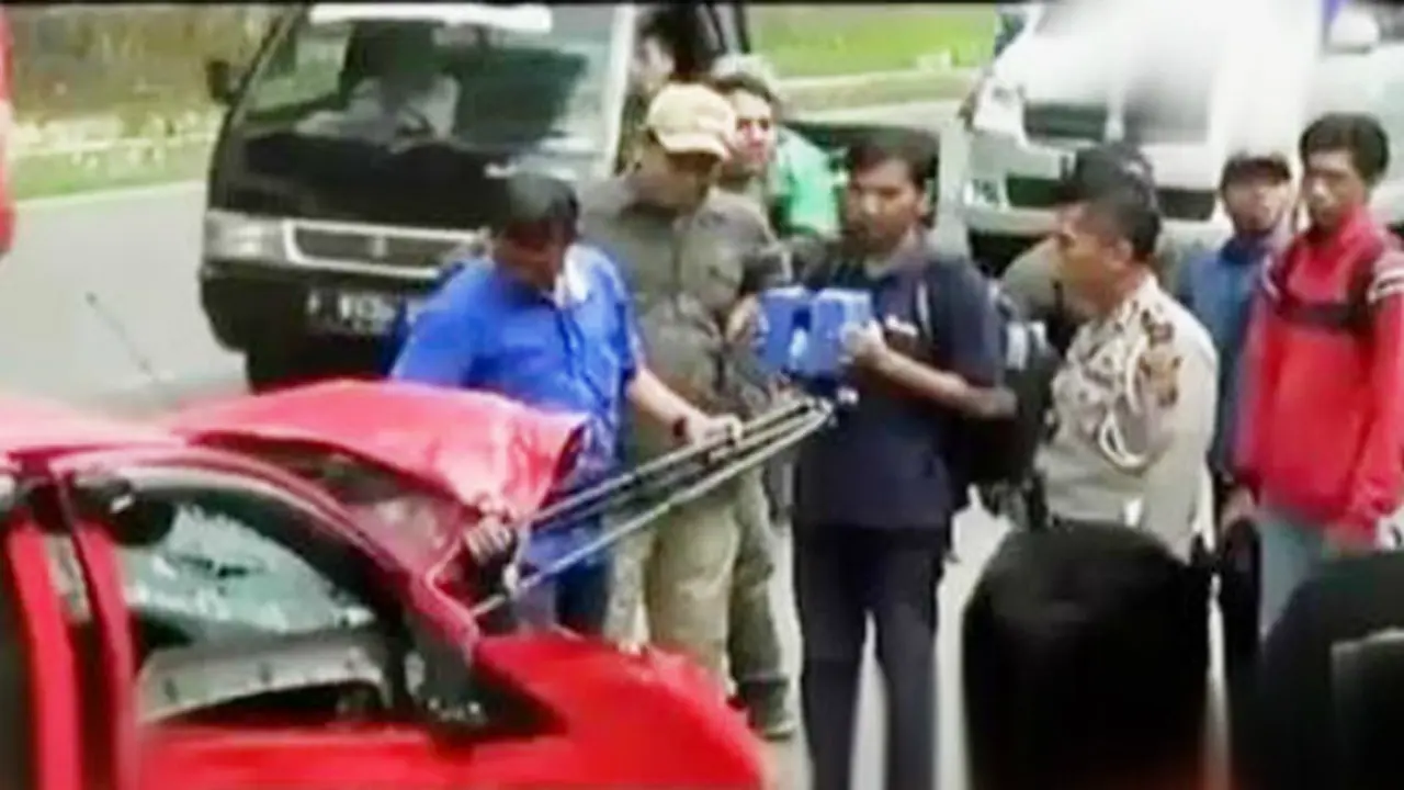 VIDEO: Olah TKP Kecelakaan Bus Maut di Bogor Gunakan 3 Dimensi 