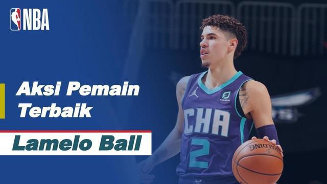 Berita video aksi-aksi terbaik LaMelo Ball saat Charlotte Hornets kalahkan Atlanta Hawks di NBA, Minggu (10/1/21)