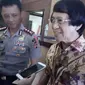 Kak Seto didampingi Kapolres Garut AKBP Budi Satria Wiguna (Liputan6.com/Jayadi Supriadin)