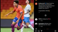 Brisbane Roar FC Ucapkan Selamat pada Rafael Struick karena Dipanggil Timnas Indonesia, Isi Komen Bikin Salfok