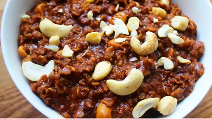 Oatmeal Cokelat Kopi, Sarapan Manis di Hari Kamis