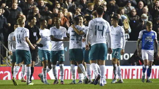 FOTO: Manchester City Lumat Peterborough United di Piala FA