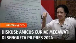 VIDEO: Megawati Serahkan Surat Amicus Curiae, Akankah Berpengaruh ke Putusan MK?