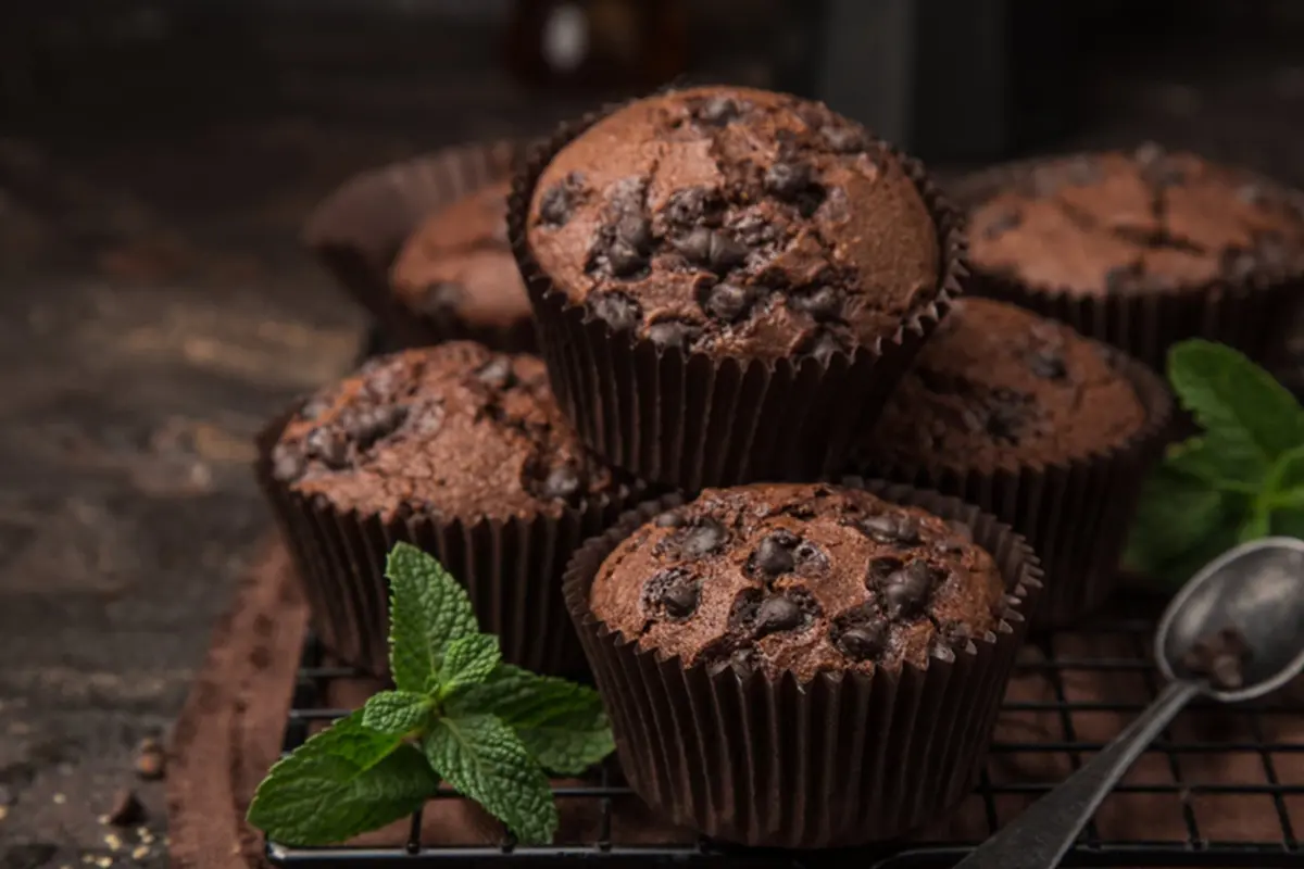 muffin cokelat empuk