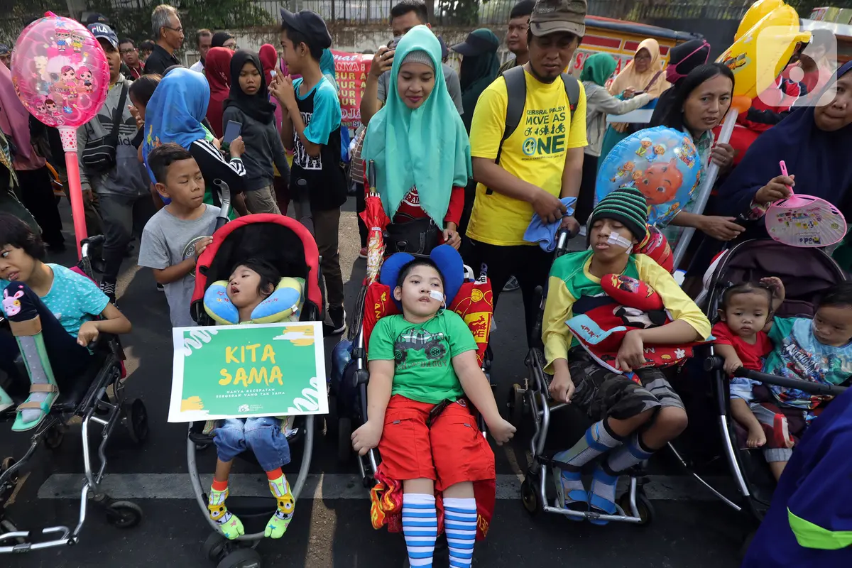 Hari Cerebral Palsy Sedunia di Car Free Day
