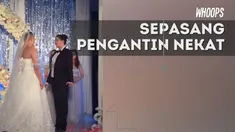 Hal ini dilakukan agar sang mempelai wanita tak terlihat gemuk di pesta pernikahan mereka. 
