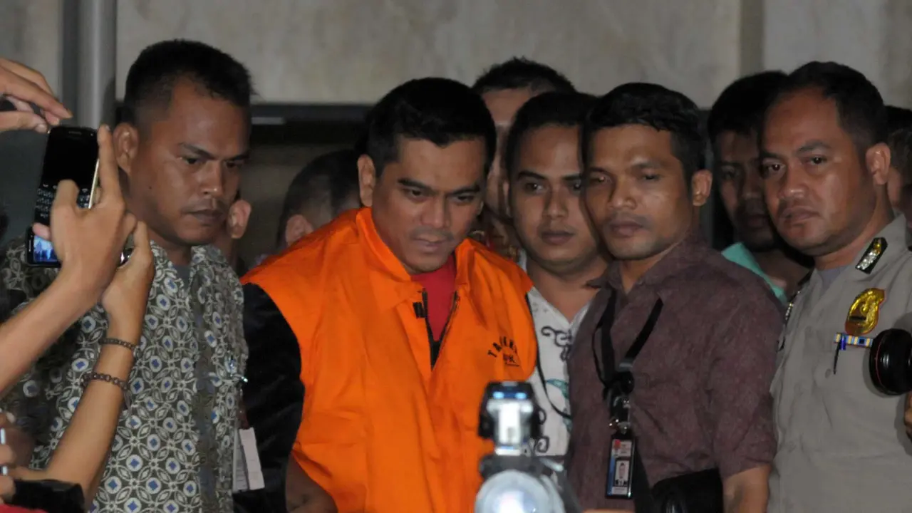 Anggota DPRD DKI Jakarta M Sanusi Ditahan 