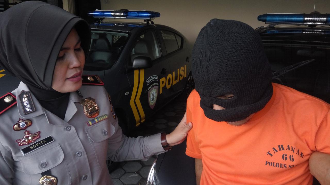 Pencuri Kasih Saran ke Polisi