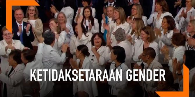 VIDEO: Makna Baju Putih di Pidato Kenegaraan Trump