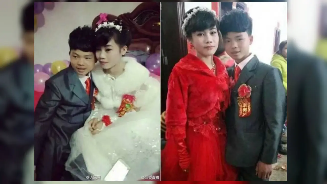 Foto Pengantin di Bawah Umur Muncul, Sosial Media China Heboh-01
