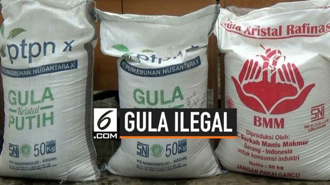 Video Bareskrim Polri Ungkap Peredaran 30 Ton Gula Kristal