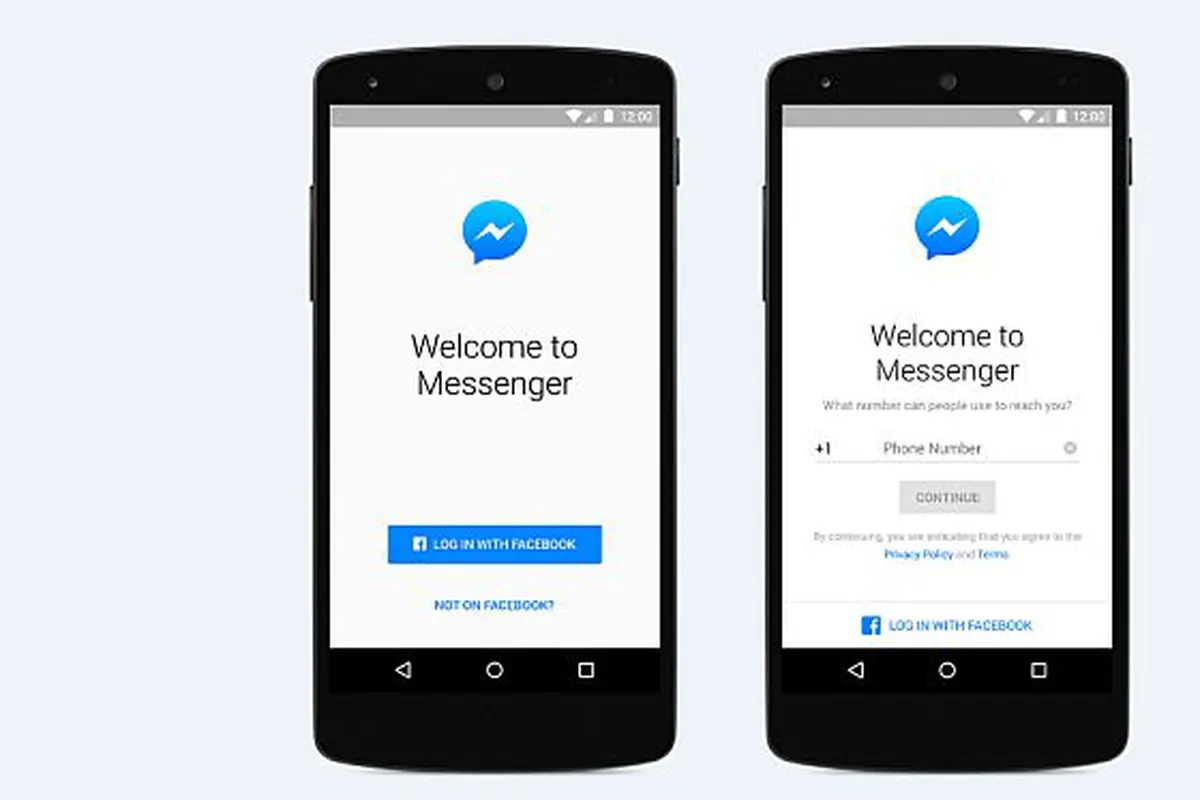 Daftar Messenger Tak Lagi Butuh Akun Facebook