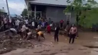 Banjir Melanda Dua Desa di Adonara Flores Timur, Puluhan Rumah Terdampak