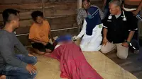 Remaja 18 tahun yang bekerja sebagai penarik tual sagu menjadi korban serangan buaya. (Foto: Dok. Polres Kepulauan Meranti/M Syukur)