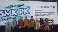 Kemendikbudristek menetapkan SMK Wikrama Kota Bogor, Jawa Barat  dan SMK Negeri 2 Jakarta menjadi percontohan Program Pusat Keunggulan Cyber Security (Istimewa)