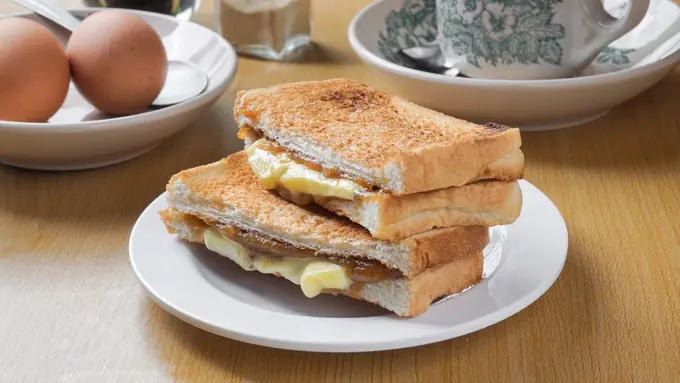 resep roti srikaya selai panggang