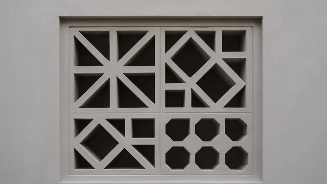 Lubang Angin Geometris Minimalis (Foto: Rizka Nur Laily via ChatGPT)